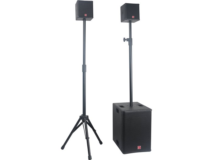 BST BST - 2-WAY SOUND SYSTEM 2.1  WITH TWO 4 SAT + 10 BASS REFLEX SUBWOOFER 400W RMS (2 cartons) FIRST-S2.1