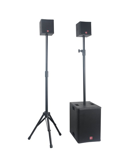 BST BST - 2-WAY SOUND SYSTEM 2.1  WITH TWO 4 SAT + 10 BASS REFLEX SUBWOOFER 400W RMS (2 cartons) FIRST-S2.1