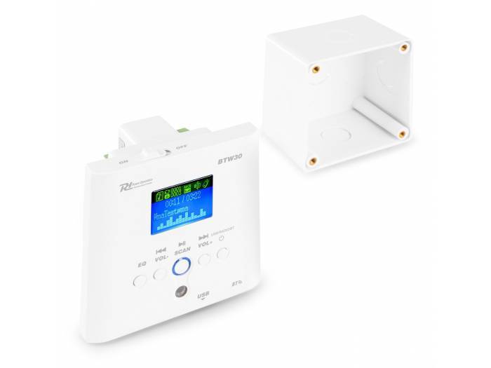 Power Dynamics BTW30 Sistema de audio para pared 2 x15W BT  952480 - 6
