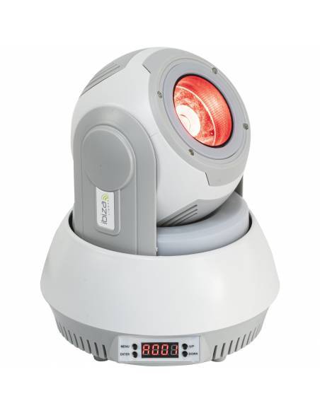 Ibiza Light STAR-BEAM-WH Mini Cabeza Móvil Beam 40W Blanca - 2