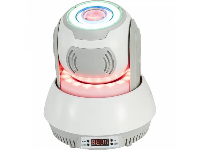 Ibiza Light STAR-SPOT-WH Mini Móvil Cabeza Spot 30W RGBW Blanca - 2