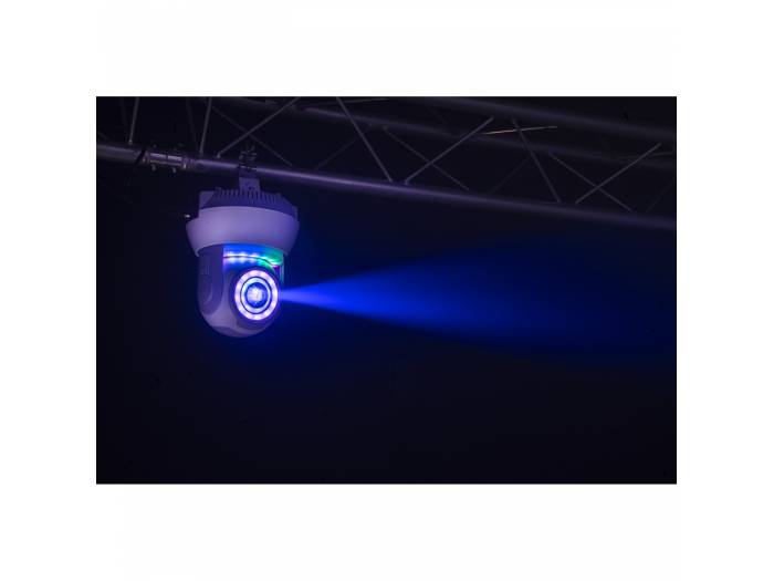 Ibiza Light STAR-SPOT-WH Mini Móvil Cabeza Spot 30W RGBW Blanca - 7