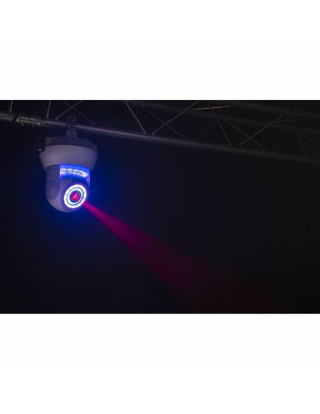 Ibiza Light STAR-WASH-BL Mini Móvil Cabeza Wash con Spot 30W - 9