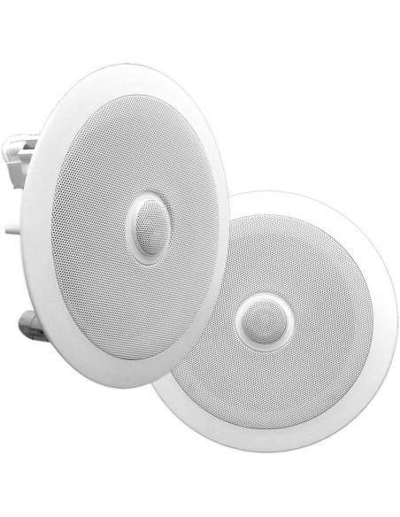 Pyle PDIC80 Pareja de altavoces de techo 8" 150w