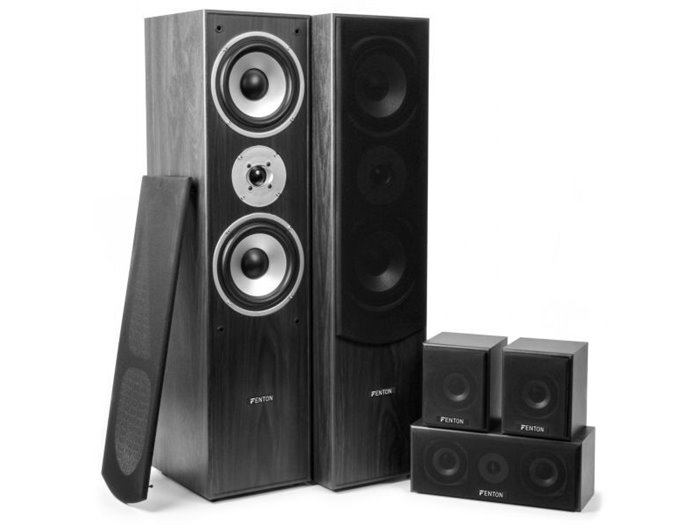 Fenton HF5B Sistema Home Theatre 5.0 - Negro