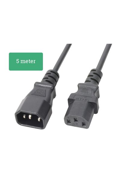 PD-Connex CX18-5 IEC cable de extension Macho - Hembra 5,0 metros