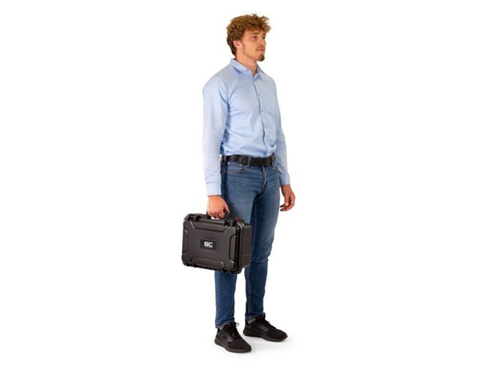 Power Dynamics GIGCase62R Maleta universal 'Hardcase' - Serie R - 39x29x17cm - IP67 - Negro