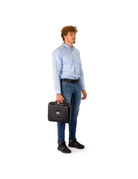 Power Dynamics GIGCase58R Maleta universal 'Hardcase' - Serie R - 32x24x12cm - IP67 - Negro
