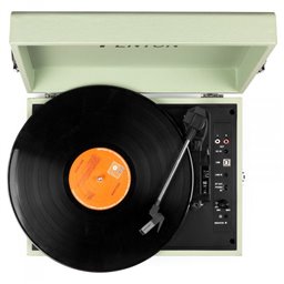 Fenton RP118C Tocadiscos retro con entrada/salida Bluetooth y USB - Verde 2