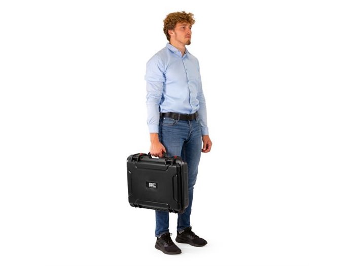 Power Dynamics GIGCase70R Maleta universal 'Hardcase' - Serie R - 48x36x14cm - IP67 - Negro
