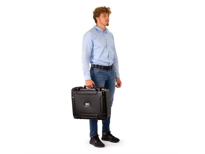 Power Dynamics GIGCase74R Maleta universal 'Hardcase' - Serie R - 48x36x19cm - IP67 - Negro