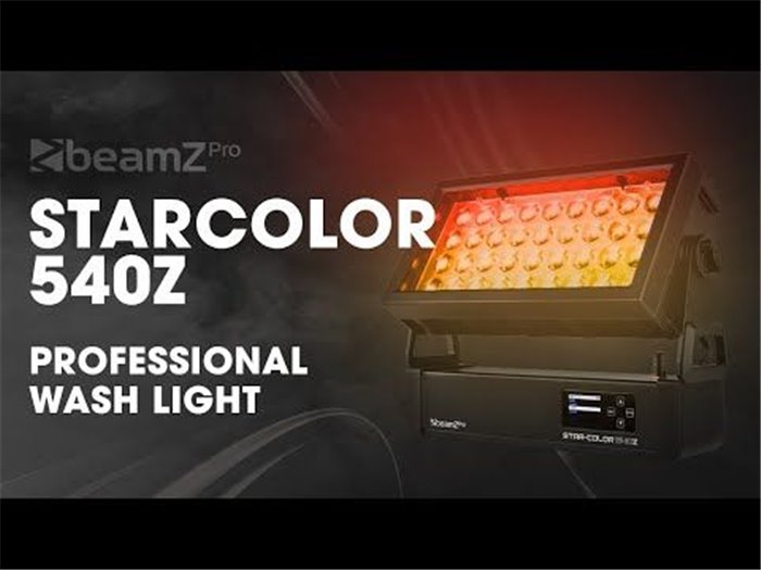 beamZ Pro StarColor540Z Wash Zoom IP65 7° - 58°