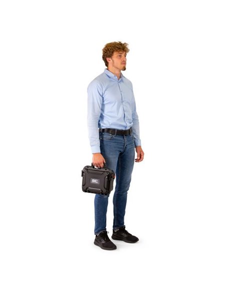 Power Dynamics GIGCase54R Maleta universal 'Hardcase' - Serie R - 25x19x14cm - IP67 - Negro