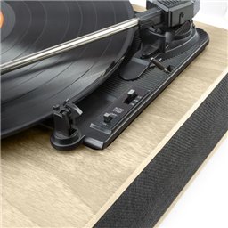 Fenton RP161LW Tocadiscos retro Bluetooth in/out - Altavoces integrados - Estéreo - Madera 2