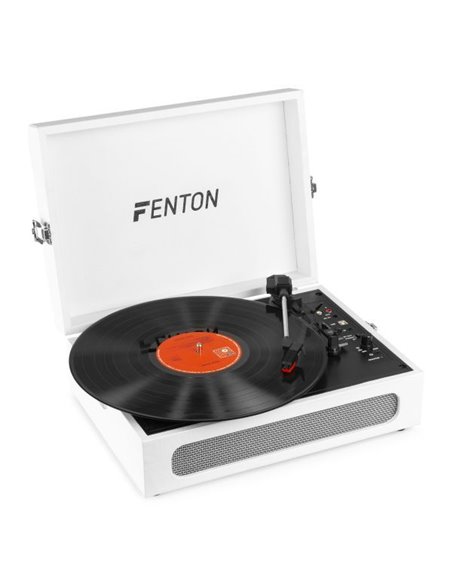 Fenton RP118F Tocadiscos retro con entrada/salida Bluetooth y USB - Beige
