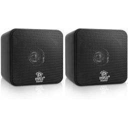 Pyle PCB4BK - Altavoz satélite de 100W, Negro - 1