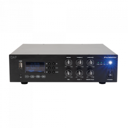 DAP Audio PA-380TU Amplificador para línea de 100V , 80W , Bluetooth 5.0 , USB , Radio FM - 1