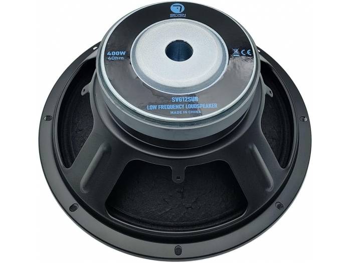 Seven Soundvector SVG12SUB/4 Subwoofer 12 Pulgadas Altavoz Profesional de Grave Sub-Grave 4 Ohm 400W AES 800W Pea - 5