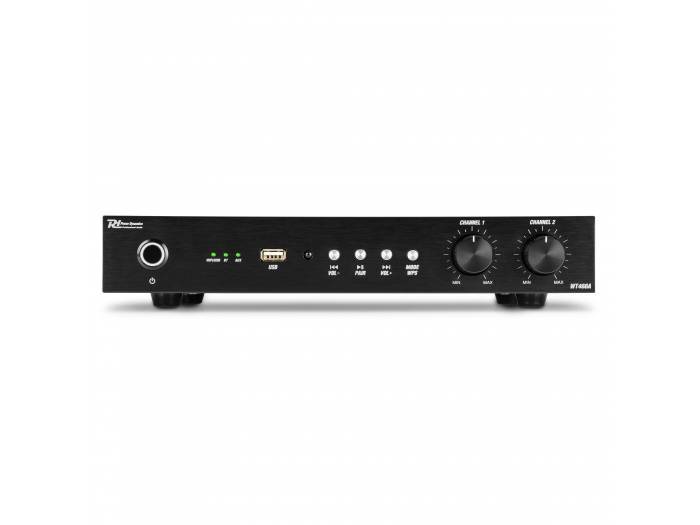Power Dynamic WT460A Amplificador de 4 canales estéreo Wifi - 6