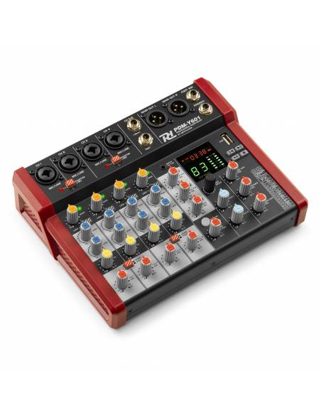 Power Dynamics PDM-Y601 Mezclador de estudio 6-Ch 172655