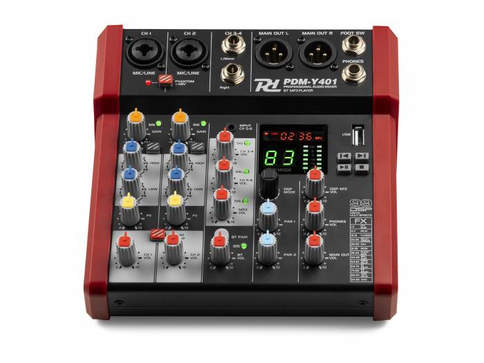 PDM-Y401 Mezclador de estudio 4-Ch - 3