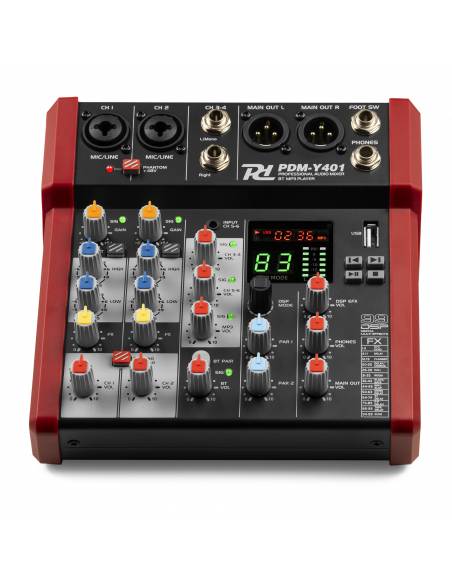 PDM-Y401 Mezclador de estudio 4-Ch - 3