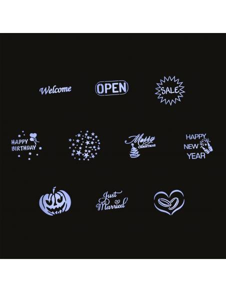 LP10 Proyector LED Logo/Gobo - 5