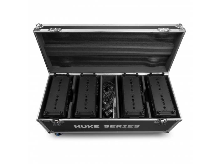 beamZ Pro FLCNL04 Flightcase para 4 NUKE - 4
