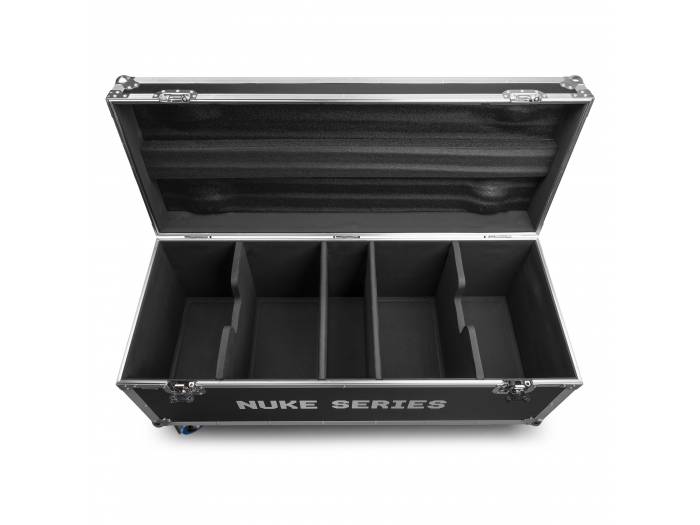 beamZ Pro FLCNL04 Flightcase para 4 NUKE - 5