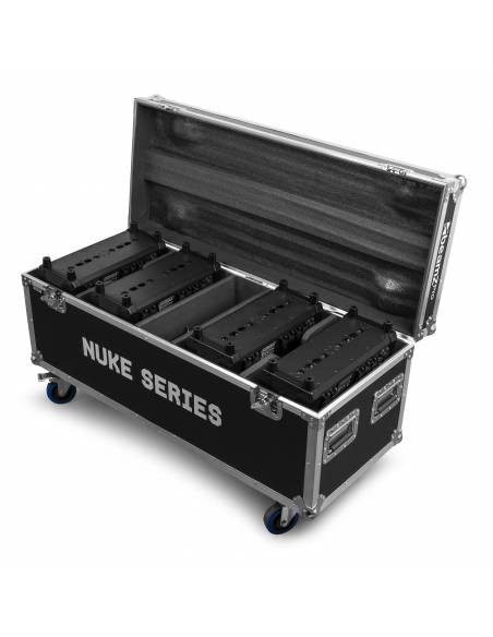 beamZ Pro FLCNL04 Flightcase para 4 NUKE - 7