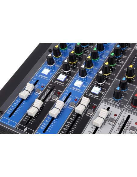 Power Dynamics PDM-S604 Mezclador analogico 6 canales Profesional - 3