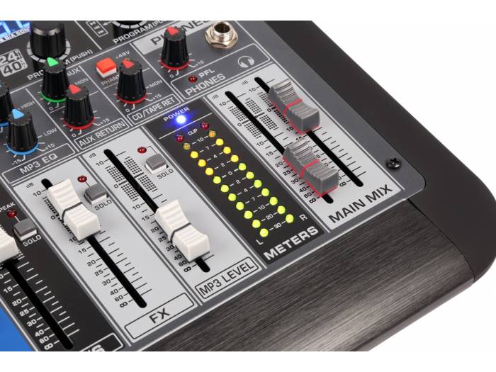 Power Dynamics PDM-S604 Mezclador analogico 6 canales Profesional - 6