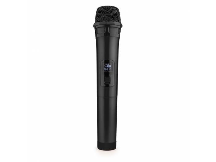 Vonyx VSP200 Altavoz portátil bluetooth de 10” 200W 2 micrófonos inalámbricos SD USB MP3 - 5