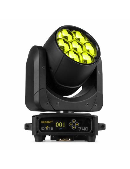 beamZ Pro IGNITE740 Cabeza móvil Wash con Zoom 7x40W 152120