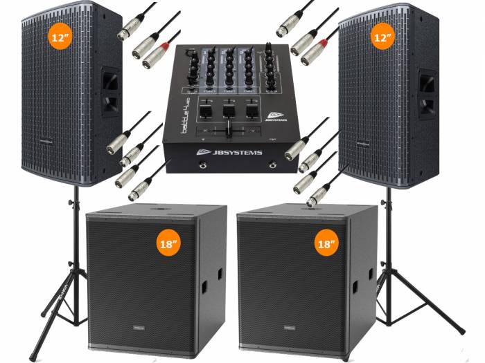 Pack TIJUANA 12 HOT DJ SHOW 8400w