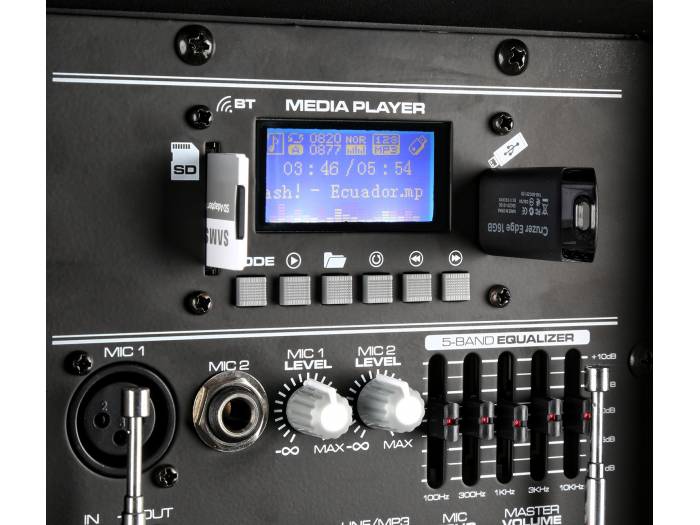 Vonyx AP1200PA Bafle Portatil 12" 170335 - 6