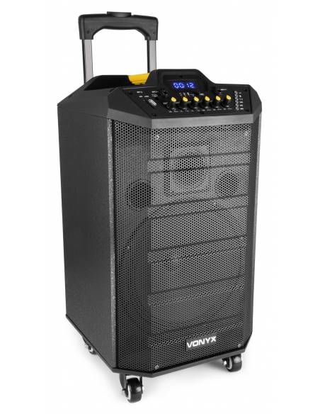 Vonyx VPS10 Sistema Portatil de Sonido 10'' con BT 170047 - 2