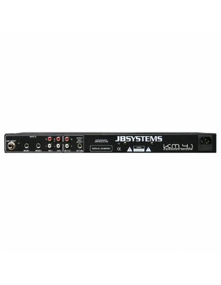 JB SYSTEMS KM 4.1 MEZCLADOR + ECO para Karaoke - 4
