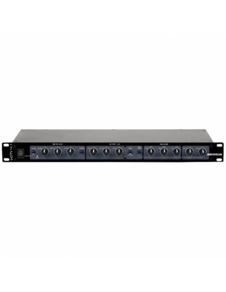 JB SYSTEMS KM 4.1 MEZCLADOR + ECO para Karaoke - 2
