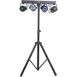 IBIZA LIGHT  DJ LIGHT 65 -Barra de luces 2 leds + 2 laser - 1 2