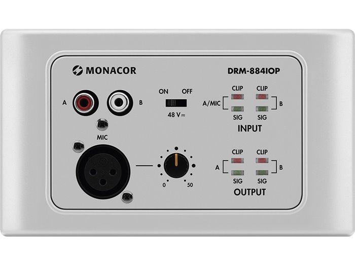 Monacor DRM-884IOP Módulo de pared,