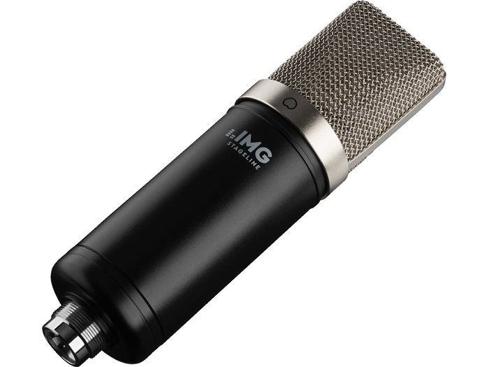 Monacor ECMS-70 Micrófono condensador de gran diafragma,