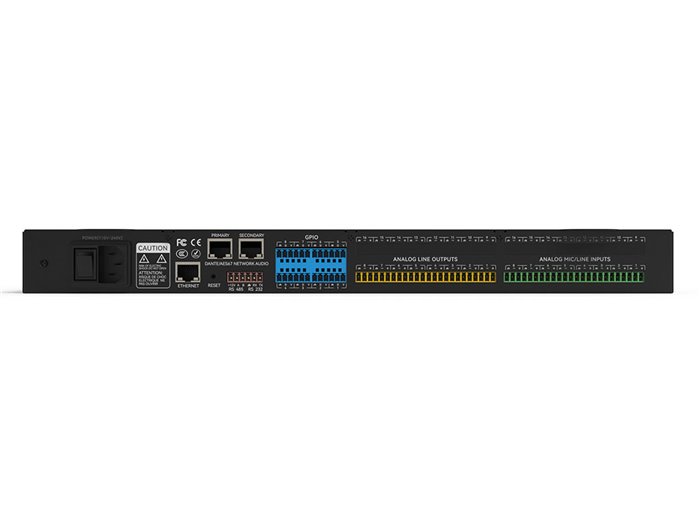 WORK Pro INTEGRA 16+ Matriz audio digital 16 X 16 canales, Dante, DSP y control PC/App