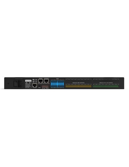 WORK Pro INTEGRA 16+ Matriz audio digital 16 X 16 canales, Dante, DSP y control PC/App