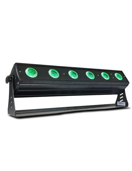 MARK 6x MKL BAT BAR 12 6 + FLIGHTCASE 6x Barras de iluminación + Flightcase