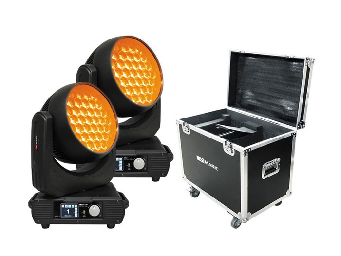 MARK 2 x MOVILED 555 4 + RACK Cabeza móvil Wash