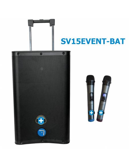 PACK SEVEN SV15EVENT-BAT-TWS - 1000w de Potencia Maxima - 6