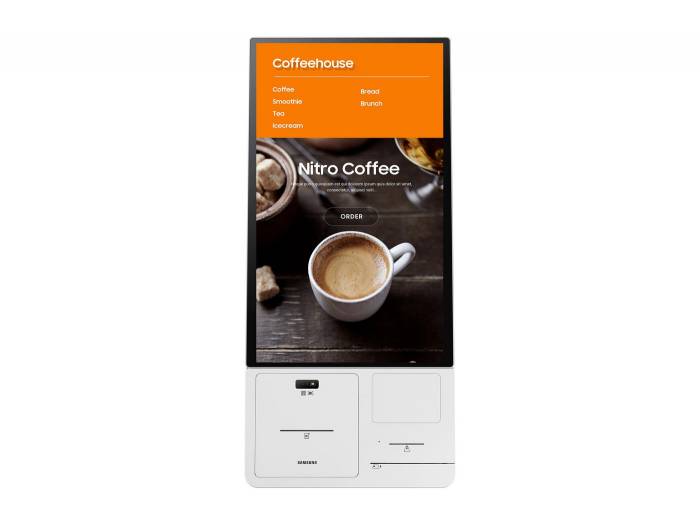 Samsung self-service screen KIOSKO, OS Tizen, 24", Wi-Fi - 3