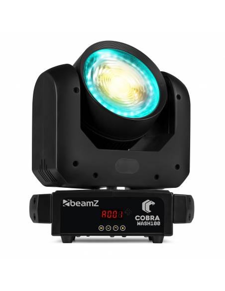 Beamz Cobra 100 LED Spot Cabeza Móvil con Prisma - 1