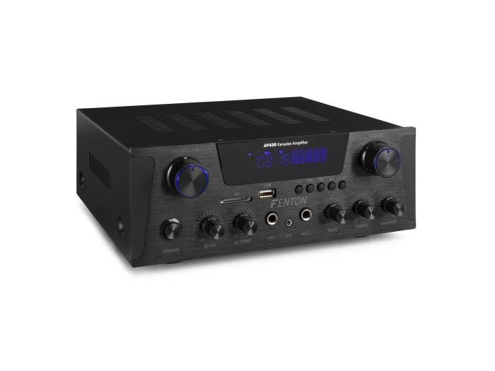 FENTON AV430B Amplificador HiFi 2x 300W Negro
